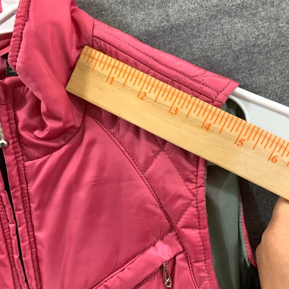 MARKER Puffer Vest Womens Small Pink Winter Vest - Picture 4 of 5